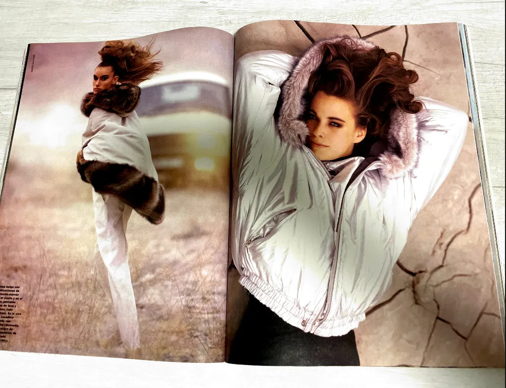 VOGUE Magazine Spain October 1990 IVELIN NOVET Susan Holmes LINDA EVANGELISTA Christy Turlington