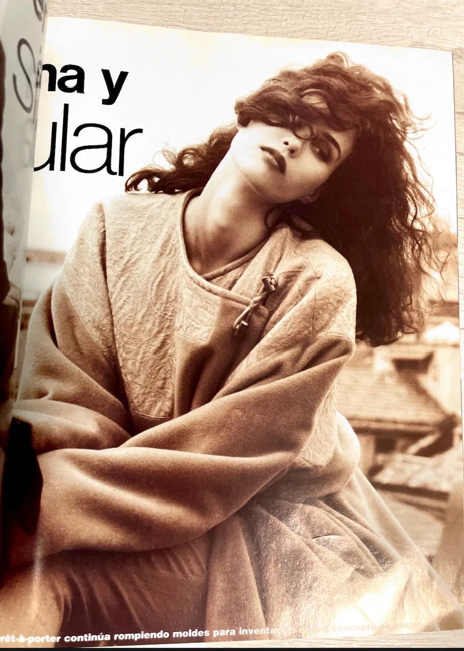 VOGUE Magazine Spain October 1990 IVELIN NOVET Susan Holmes LINDA EVANGELISTA Christy Turlington