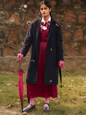 Willow Blue Overcoat