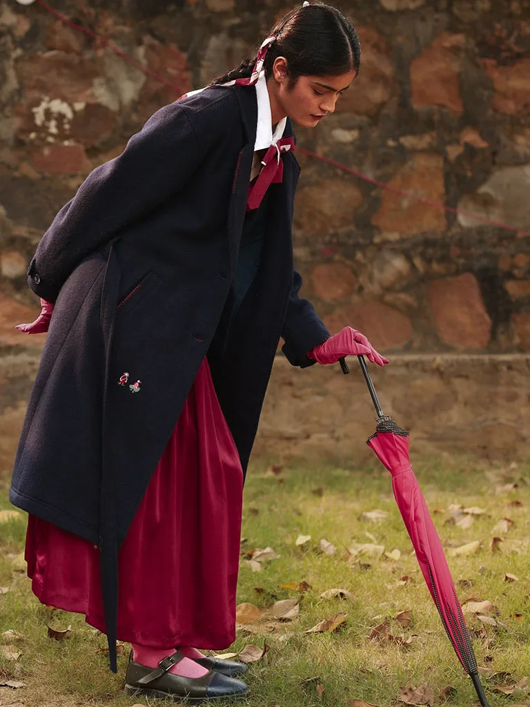 Willow Blue Overcoat