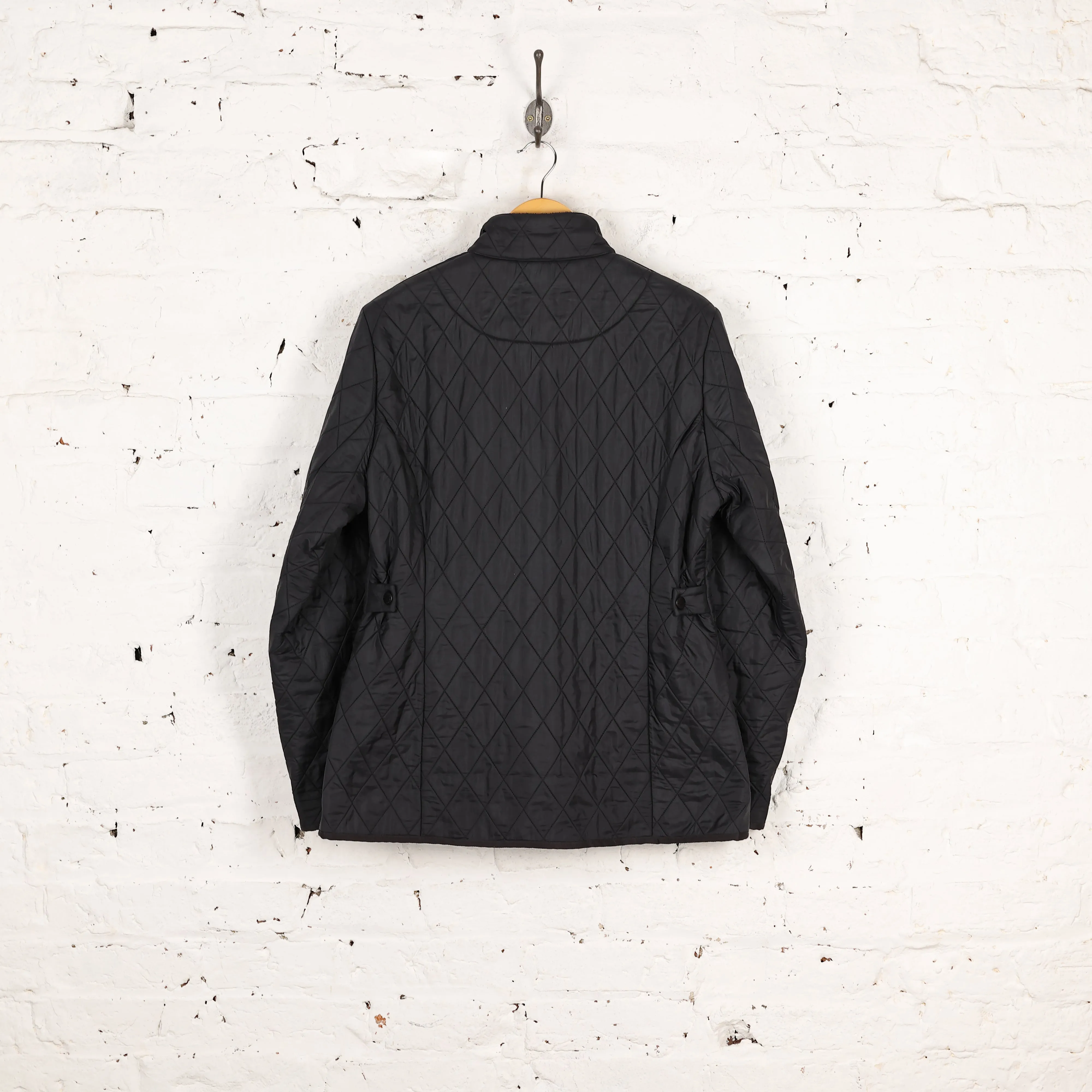 Women's Barbour Utility Polar Quilt Jacket - Black - Women's L