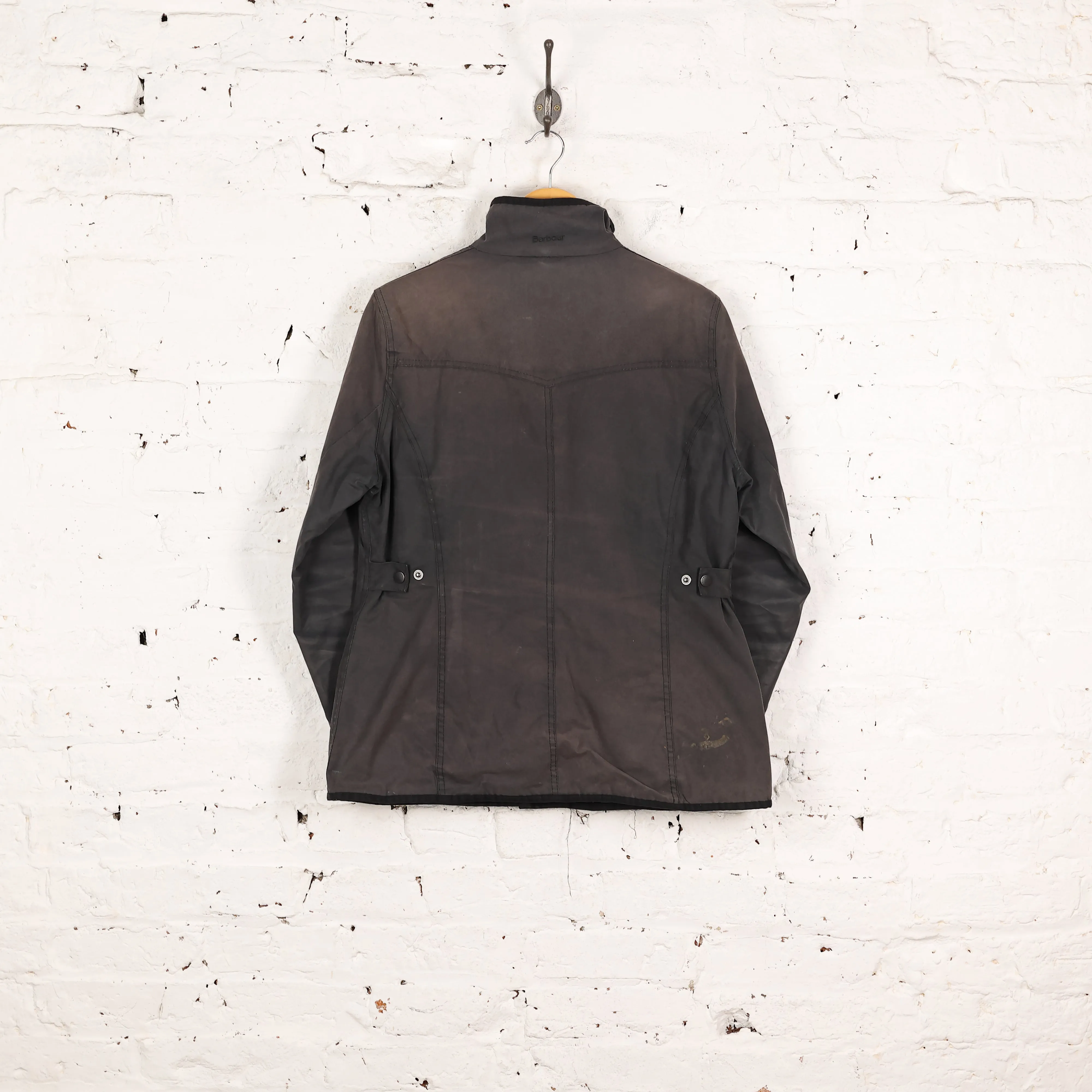 Women's Barbour Utility Wax Jacket - Blue - Women's M