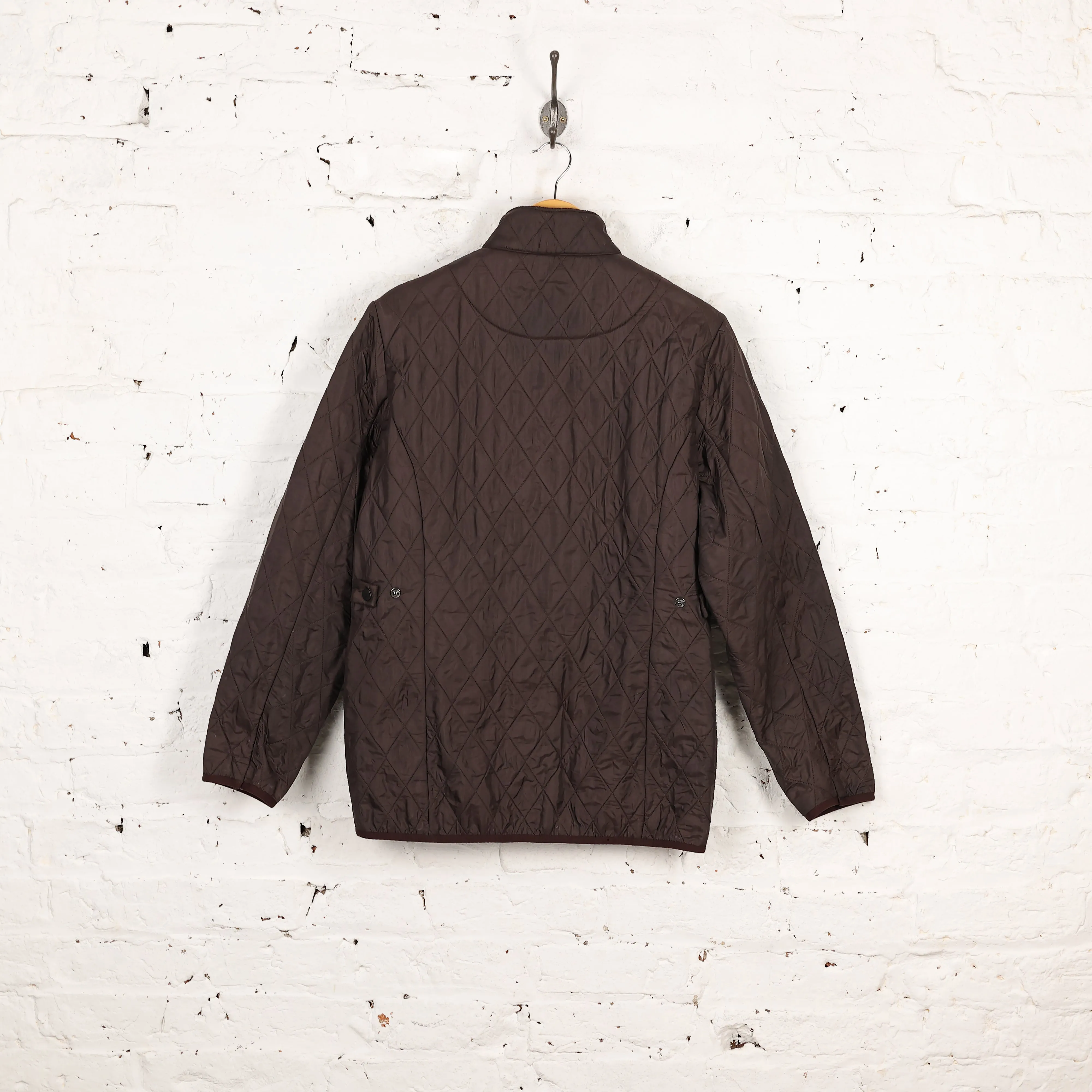Women's Barbour Winter Utility Quilt Jacket - Brown - Women's L