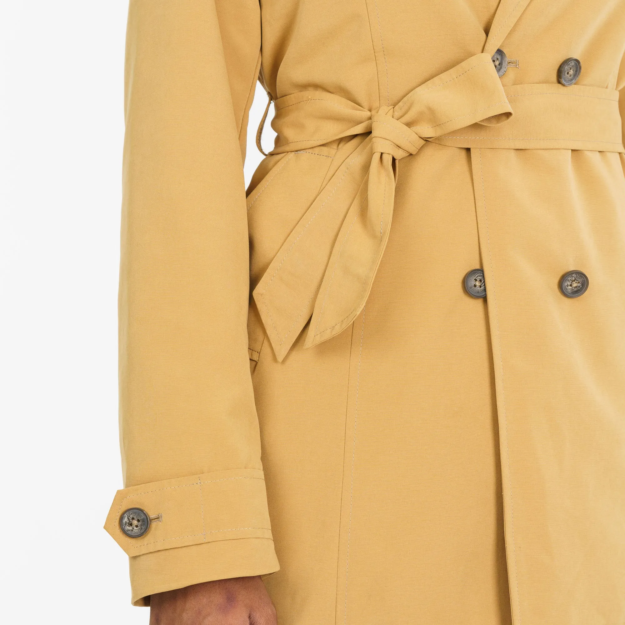 Womens Brown Trench Coat