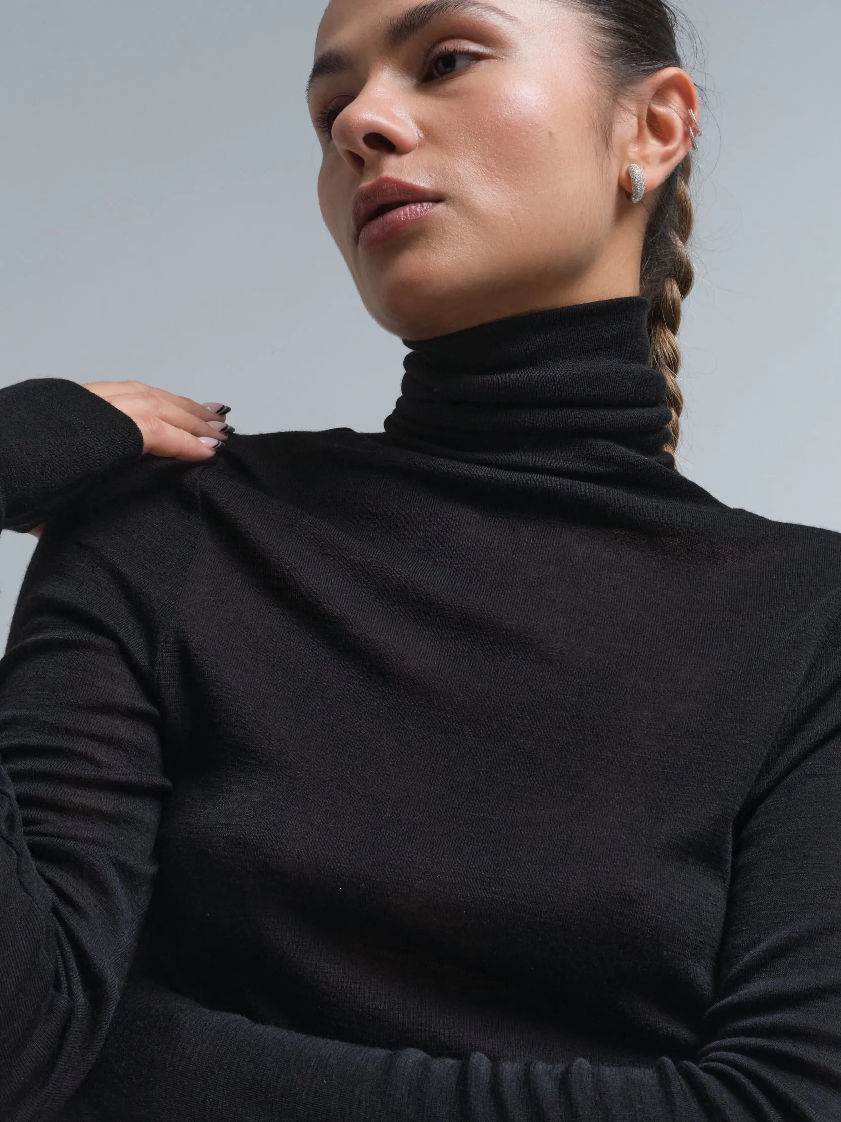 Woolen Lola | Merino wool - Black