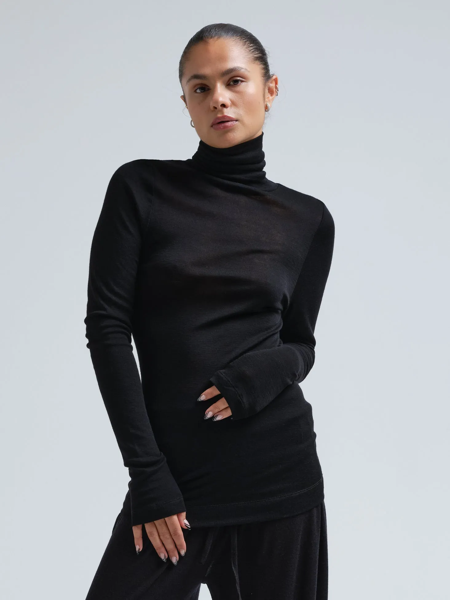 Woolen Lola | Merino wool - Black