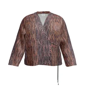 Wrap Blazer (Her/Muliebris)(Grail Hearth Core Copper Fabric) RJSTH RJSTHW2023 RJS