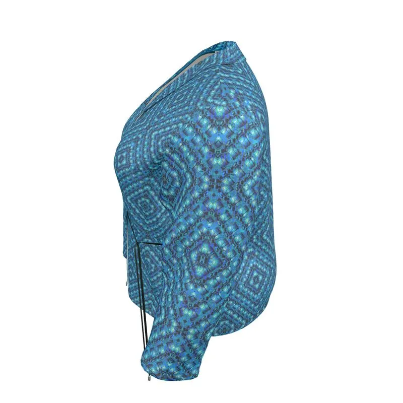 Wrap Blazer (Her/Muliebris)(Sugar Stick Twirl {Elder Gift} Cuffs & Blue Logo@Alchemic) RJSTHW2023 RJS