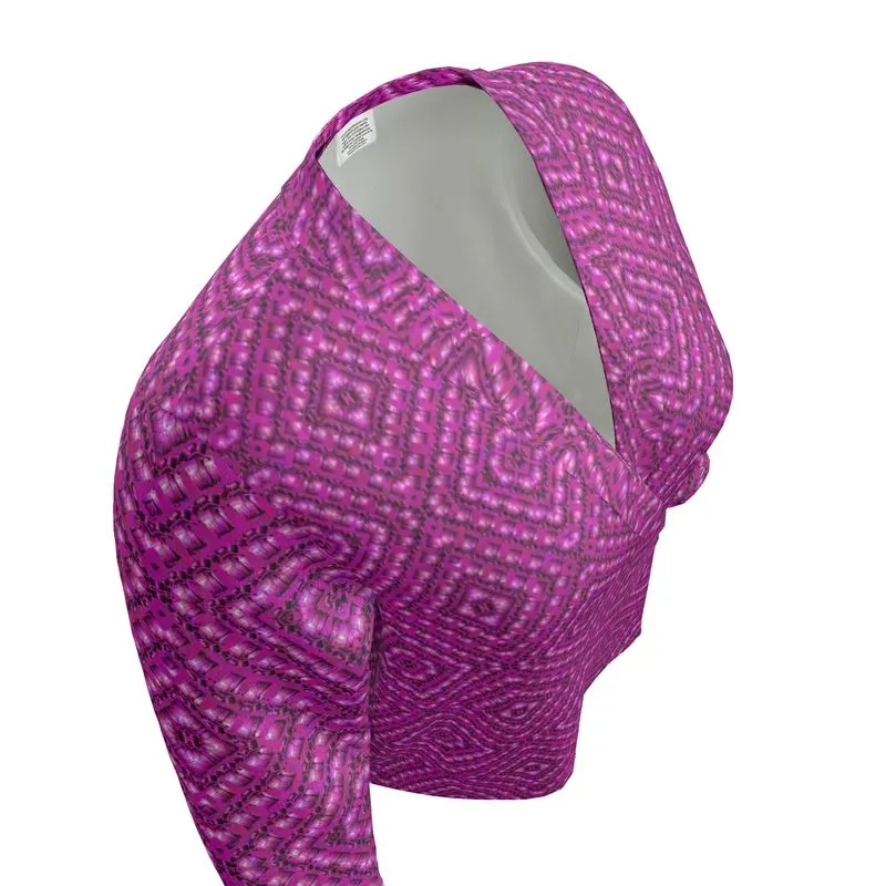 Wrap Blazer (Her/Muliebris)(Sugar Stick Twirl {Elder Gift} Cuffs & Pink Logo@Alchemic) RJSTHW2023 RJS