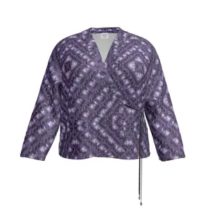Wrap Blazer (Her/Muliebris)(Sugar Stick Twirl {Elder Gift} Cuffs & Purple Logo@Alchemic) RJSTHW2023 RJS
