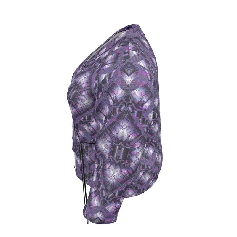 Wrap Blazer (Her/Muliebris)(Sugar Stick Twirl {Elder Gift} Cuffs & Purple Logo@Alchemic) RJSTHW2023 RJS