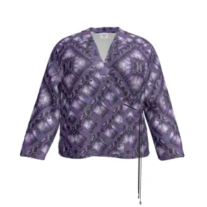 Wrap Blazer (Her/Muliebris)(Sugar Stick Twirl {Elder Gift} Cuffs & Purple Logo@Alchemic) RJSTHW2023 RJS