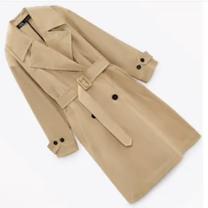 Zara Oversized Trench Coat Size S