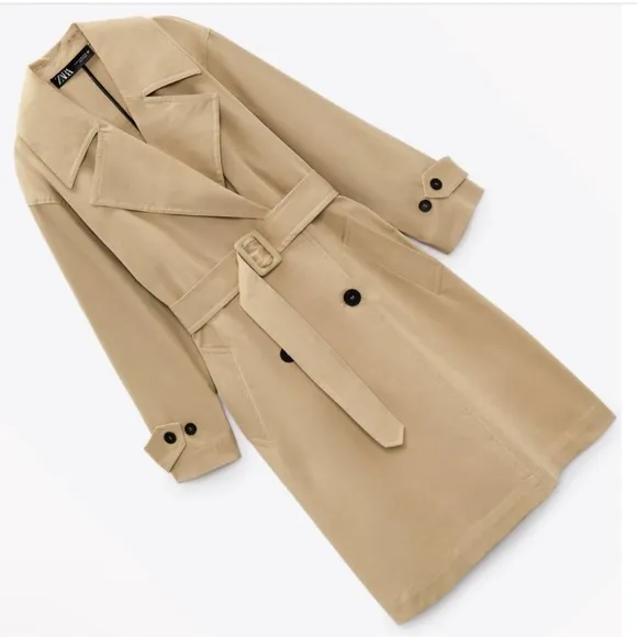 Zara Oversized Trench Coat Size S