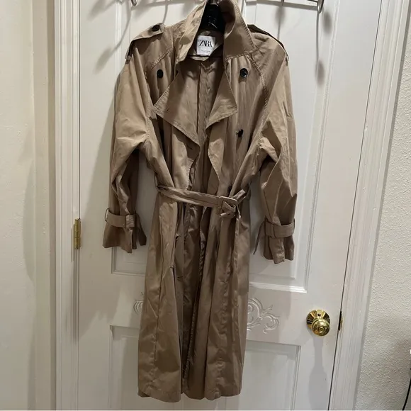 Zara Oversized Trench Coat Size S