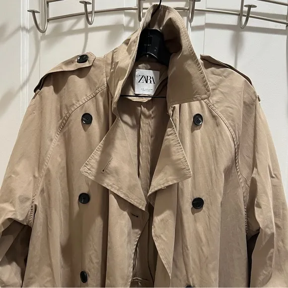 Zara Oversized Trench Coat Size S