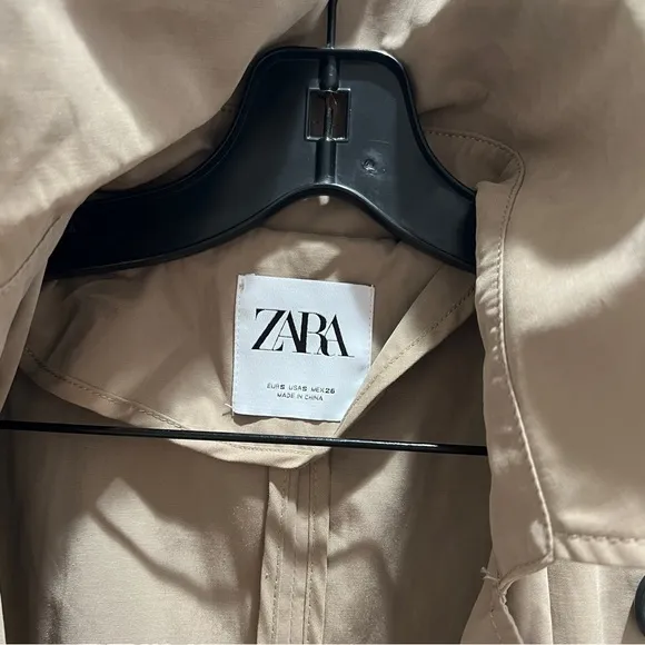 Zara Oversized Trench Coat Size S