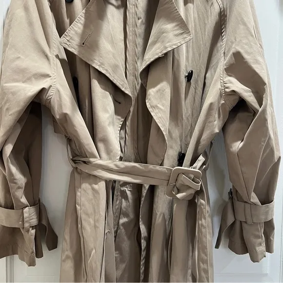 Zara Oversized Trench Coat Size S